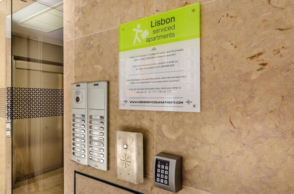 Lisbon Serviced Apartments - Liberdade Eksteriør billede