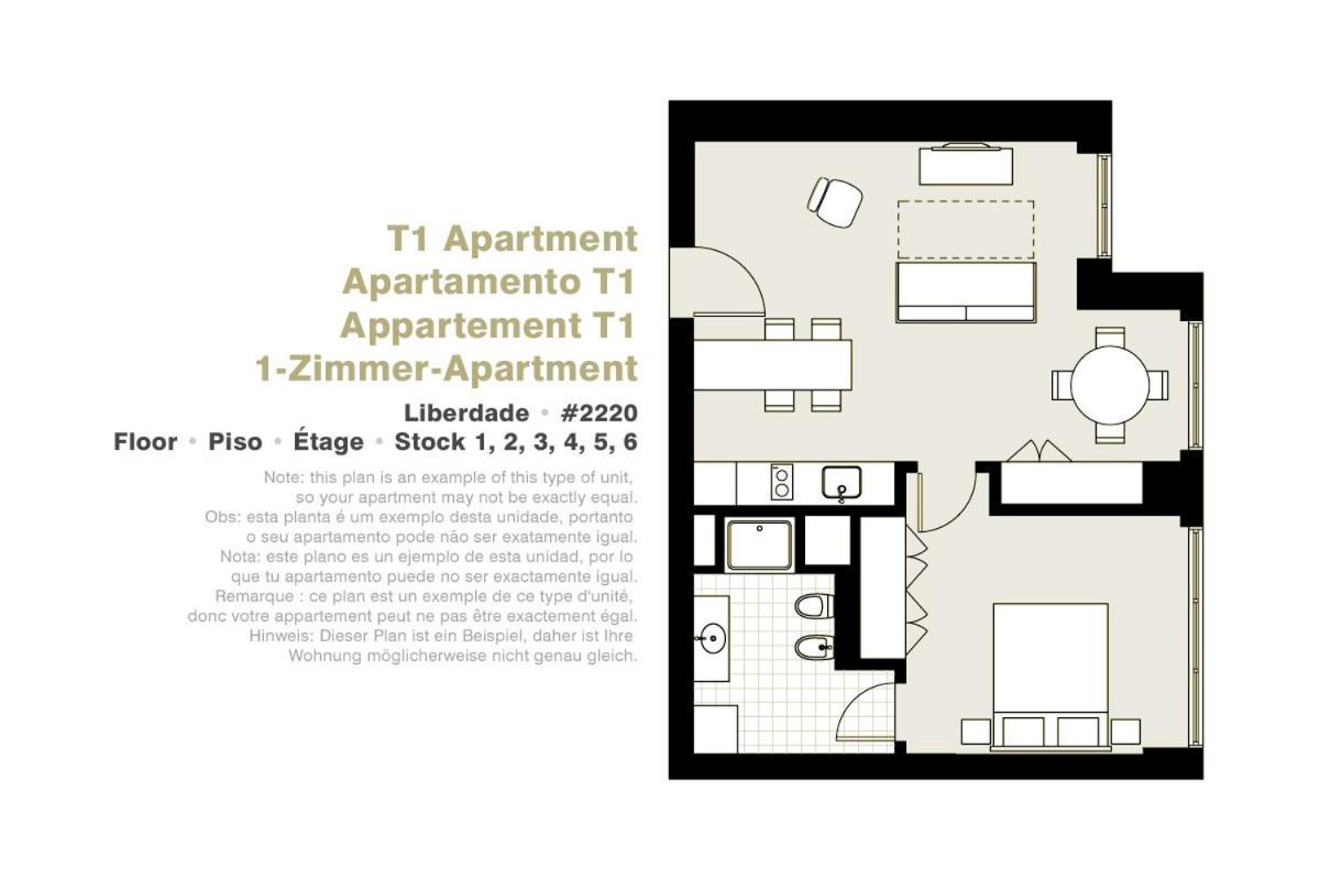 Lisbon Serviced Apartments - Liberdade Eksteriør billede