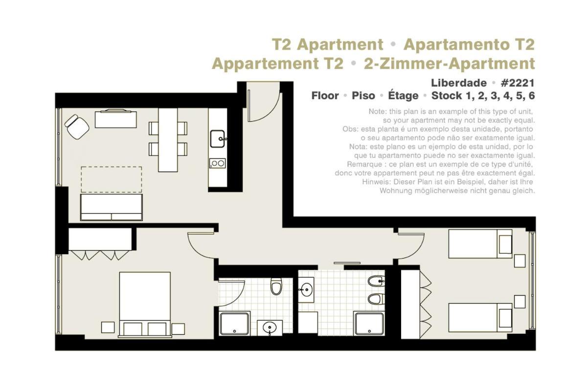Lisbon Serviced Apartments - Liberdade Eksteriør billede