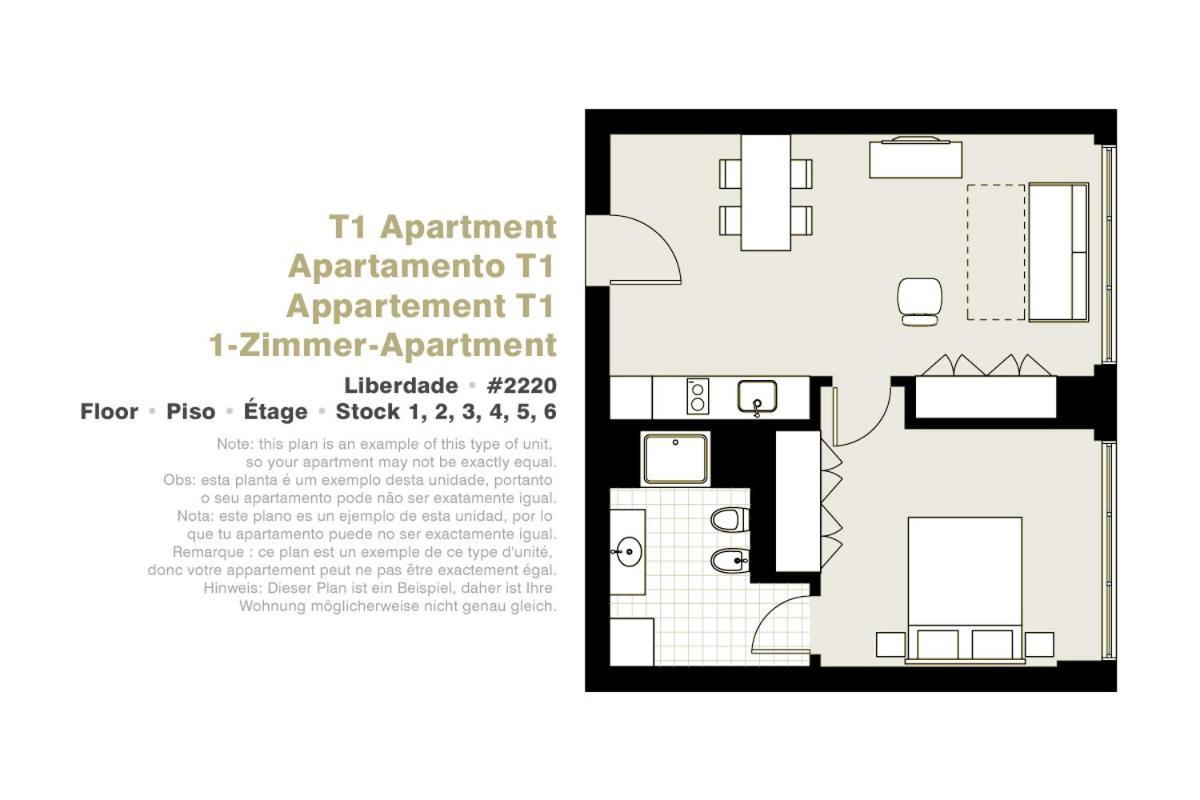 Lisbon Serviced Apartments - Liberdade Eksteriør billede