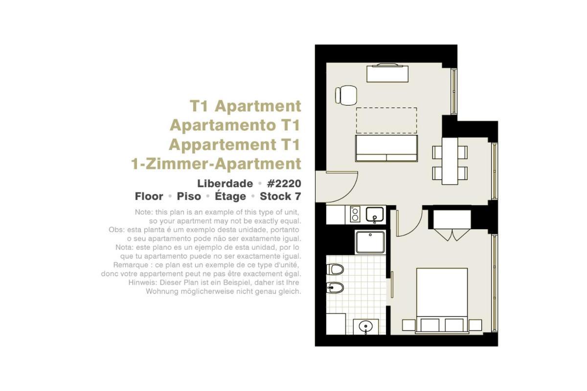 Lisbon Serviced Apartments - Liberdade Eksteriør billede
